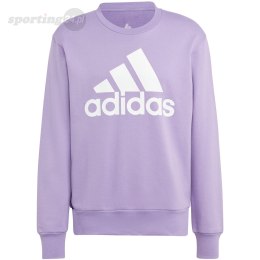 Bluza męska adidas Essentials French Terry Big Logo fioletowa IC9327 Adidas