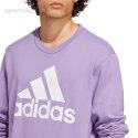 Bluza męska adidas Essentials French Terry Big Logo fioletowa IC9327 Adidas