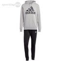 Dres męski adidas Big Logo Terry szaro-czarny IC6749 Adidas