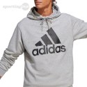 Dres męski adidas Big Logo Terry szaro-czarny IC6749 Adidas