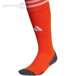 Getry piłkarskie adidas AdiSocks 23 pomarańczowe IB7798 Adidas teamwear