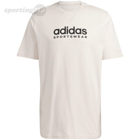 Koszulka męska adidas All SZN Graphic Tee pudrowy róż IC9810 Adidas