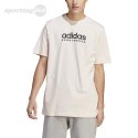 Koszulka męska adidas All SZN Graphic Tee pudrowy róż IC9810 Adidas