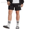 Spodenki męskie adidas Essentials French Terry 3-Stripes czarne IC9435 Adidas