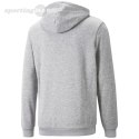 Bluza męska Puma ESS+ 2 Col Small Logo Hoodie FL szara 674471 04 Puma