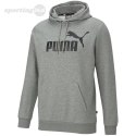 Bluza męska Puma ESS Big Logo Hoodie FL szara 586686 03 Puma