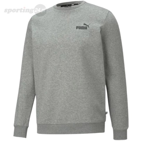 Bluza męska Puma ESS Small Logo Crew FL szara 586682 03 Puma