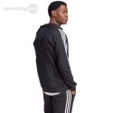 Bluza męska adidas Essentials Fleece 3-Stripes Full-Zip czarna IB4029 Adidas