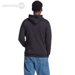 Bluza męska adidas Essentials Fleece 3-Stripes Hoodie czarna IB4028 Adidas