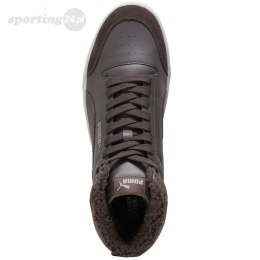 Buty męskie Puma Shuffle Mid Fur Flat szare 387609 03 Puma