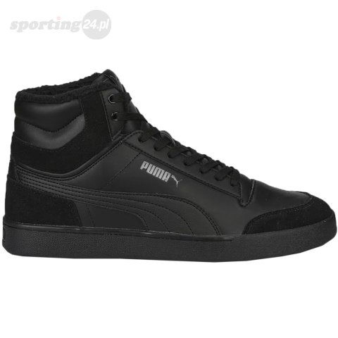 Buty męskie Puma Shuffle Mid Fur czarne 387609 01 Puma