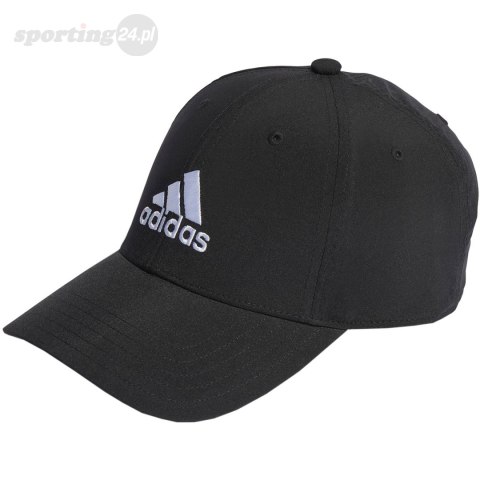 Czapka z daszkiem męska adidas Embroidered Logo Lightweight Baseball czarna OSFM IB3244 Adidas