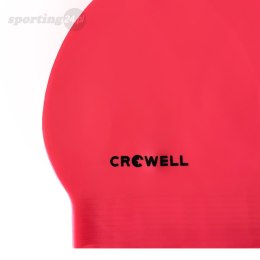 Czepek pływacki latex Crowell Atol różowy kol.5 Crowell