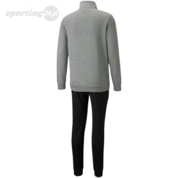 Dres męski Puma Clean Sweat Suit FL szaro-czarny 585841 03 Puma