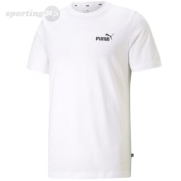 Koszulka męska Puma ESS Small Logo Tee biała 586668 02 Puma