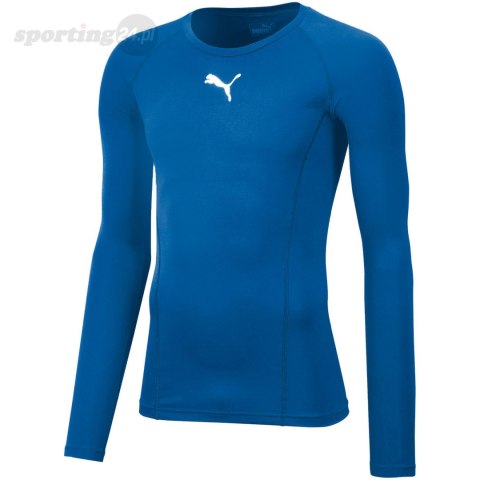 Koszulka męska Puma Liga Baselayer Tee LS niebieska 655920 02 Puma