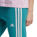 Legginsy damskie adidas Essentials 3-Stripes High-Waisted Single niebieskie IL3378 Adidas