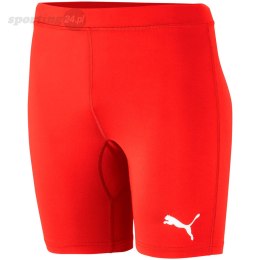 Spodenki męskie Puma Liga Baselayer Short Tight czerwone 655924 01 Puma