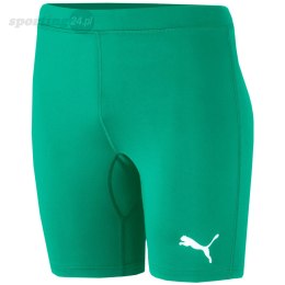 Spodenki męskie Puma Liga Baselayer Short Tight zielone 655924 05 Puma