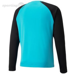 Bluza bramkarska męska Puma teamPACER GK LS niebiesko-czarna 704933 40 Puma