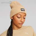 Czapka Puma Ribbed Classic Cuff Beanie beżowa 024038 07 Puma