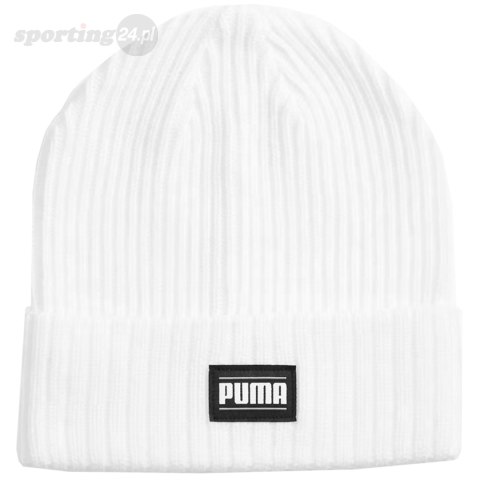 Czapka Puma Ribbed Classic Cuff Beanie biała 024038 06 Puma