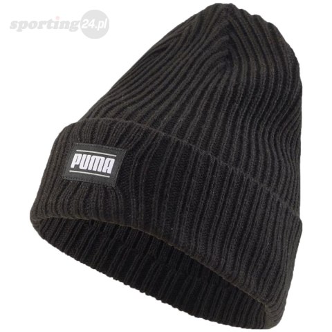 Czapka Puma Ribbed Classic Cuff Beanie czarna 024038 01 Puma