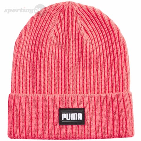 Czapka Puma Ribbed Classic Cuff Beanie różowa 024038 08 Puma