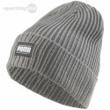 Czapka Puma Ribbed Classic Cuff Beanie szara 024038 03 Puma