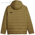 Kurtka męska Puma ESS Hooded Padded brązowa 848938 93 Puma