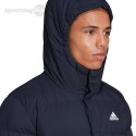 Kurtka męska adidas Helionic Hooded Down granatowa HG8750 Adidas