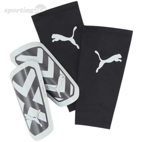 Ochraniacze piłkarskie Puma Ultra Light Sleeve czarno-białe 30873 03 Puma