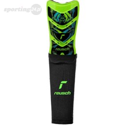 Ochraniacze piłkarskie Reusch Shinguard Attrakt Supreme zielone 5377040 555 Reusch