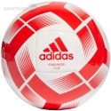 Piłka nożna adidas Starlancer Club Ball biało-czerwona IA0974 Adidas