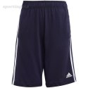 Spodenki dla dzieci adidas Essentials 3-Stripes Knit granatowe HY4717 Adidas