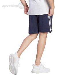 Spodenki męskie adidas Essentials Fleece 3-Stripes Shorts granatowe IJ6484 Adidas