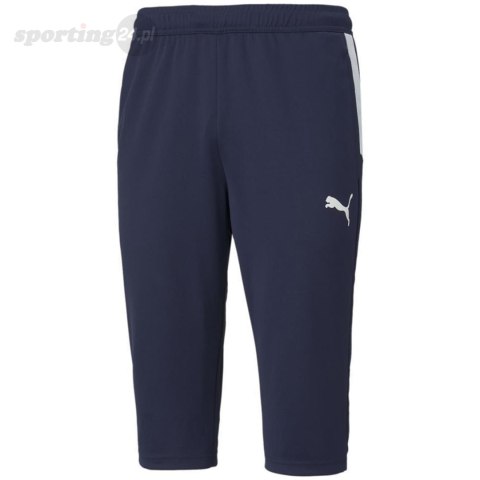 Spodnie męskie Puma teamLIGA Training 3/4 Pants granatowe 657271 06 Puma