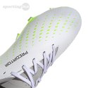 Buty piłkarskie adidas Predator Accuracy.3 L FG biało-szare GZ0014 Adidas