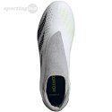 Buty piłkarskie adidas Predator Accuracy.3 Laceless FG biało-szare GZ0021 Adidas