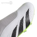 Buty piłkarskie dla dzieci adidas Predator Accuracy.3 Laceless FG biało-szare IF2265 Adidas