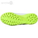 Buty piłkarskie dla dzieci adidas Predator Accuracy.3 Laceless TF biało-szare IE9436 Adidas