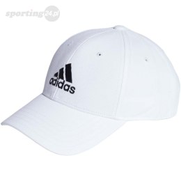 Czapka z daszkiem adidas Cotton Twill Baseball biała IB3243 Adidas