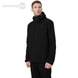 Kurtka męska softshell 4F M043 głęboka czerń 4FSS23TSOFM043 20S 4F