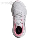 Buty dla dzieci adidas RunFalcon 3.0 K szaro-różowe IG7281 Adidas