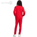 Dres męski adidas Basic 3-Stripes Tricot Track Suit czerwony IJ6056 Adidas