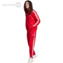 Dres męski adidas Basic 3-Stripes Tricot Track Suit czerwony IJ6056 Adidas