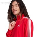 Dres męski adidas Basic 3-Stripes Tricot Track Suit czerwony IJ6056 Adidas