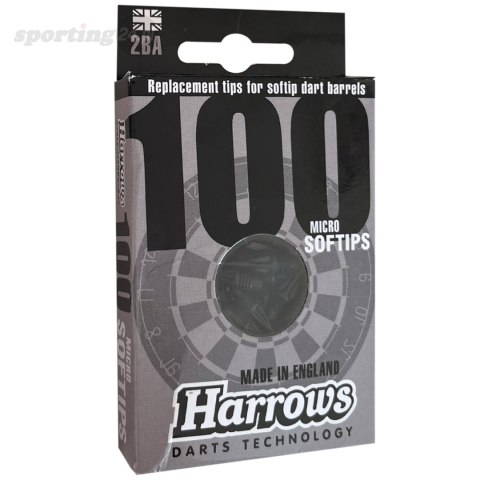 Końcówki Softips Harrows Spare Micro Softips 100 szt. Harrows