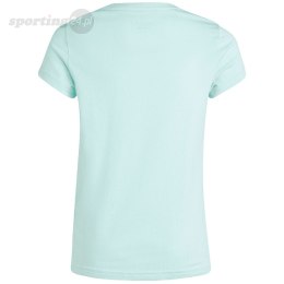 Koszulka dla dzieci adidas Essentials Big Logo Cotton Tee miętowa IM0279 Adidas