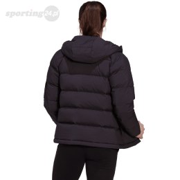 Kurtka damska adidas Helionic Hooded Down czarna HG8747 Adidas